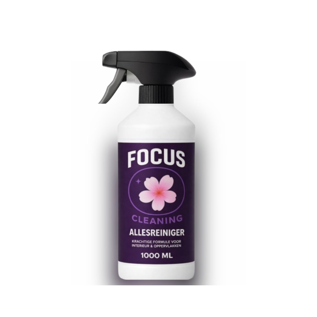 Focus Cleaning Allesreiniger – 1L Fles Professionele Allesreiniger voor Huis en Auto